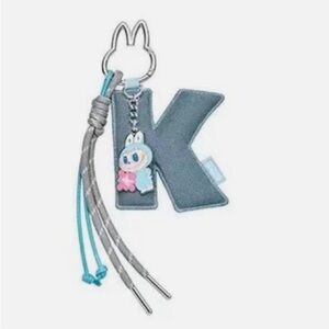 Letter “K” - Labubu Pin For Love Letter Pendant - Open Box, Sealed Bag
